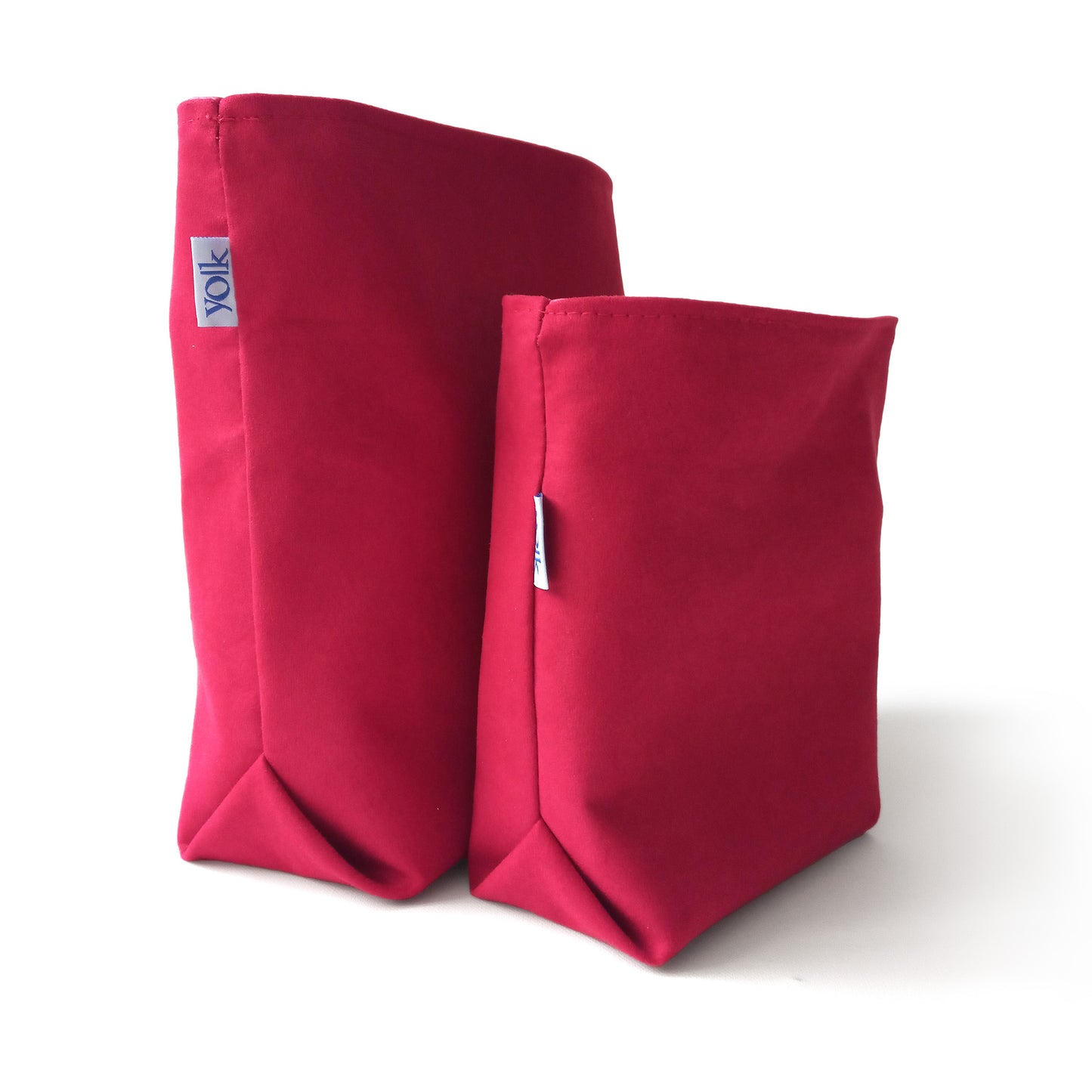 Set of two storage baskets
