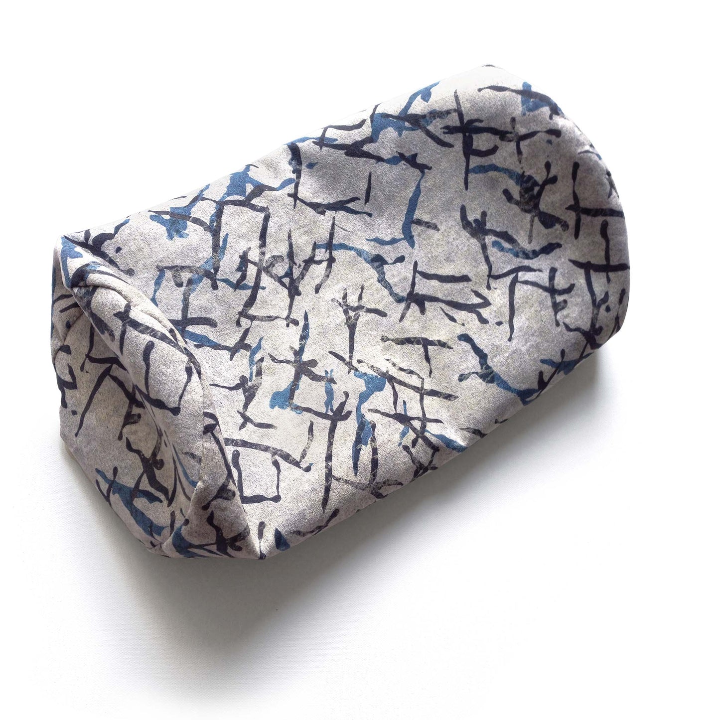 Printed decorative bolster cushion cover