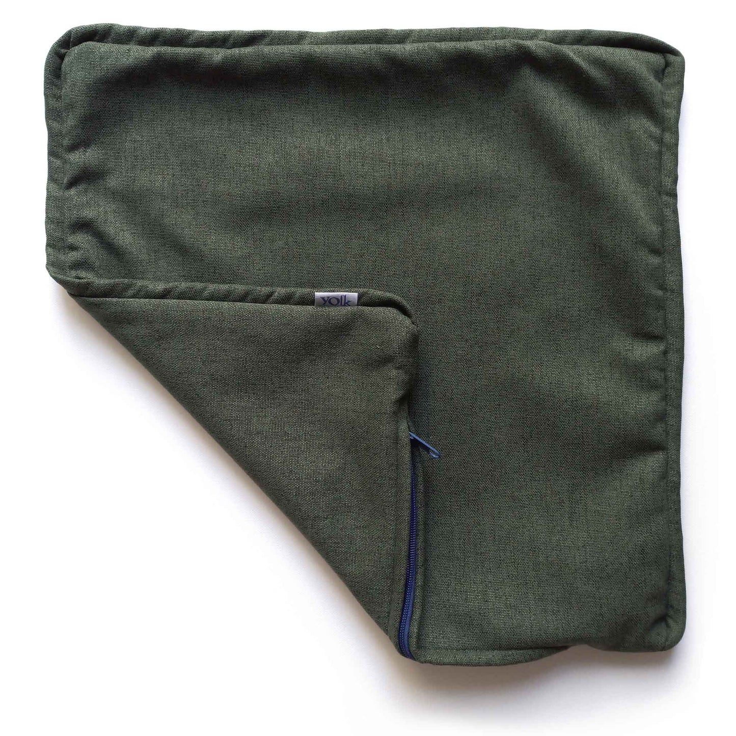 Forest green cushion cover
