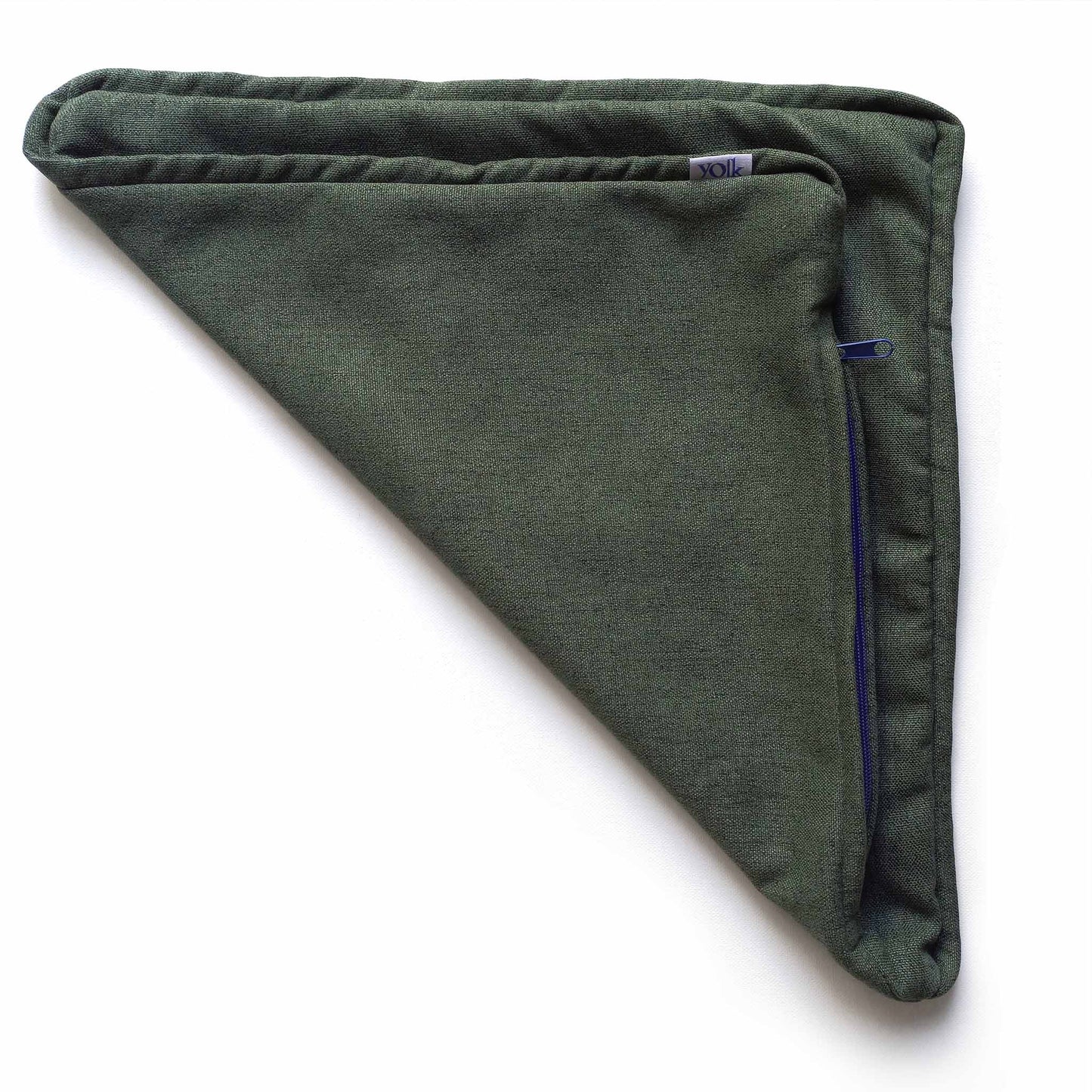 Forest green decorative cushion cover