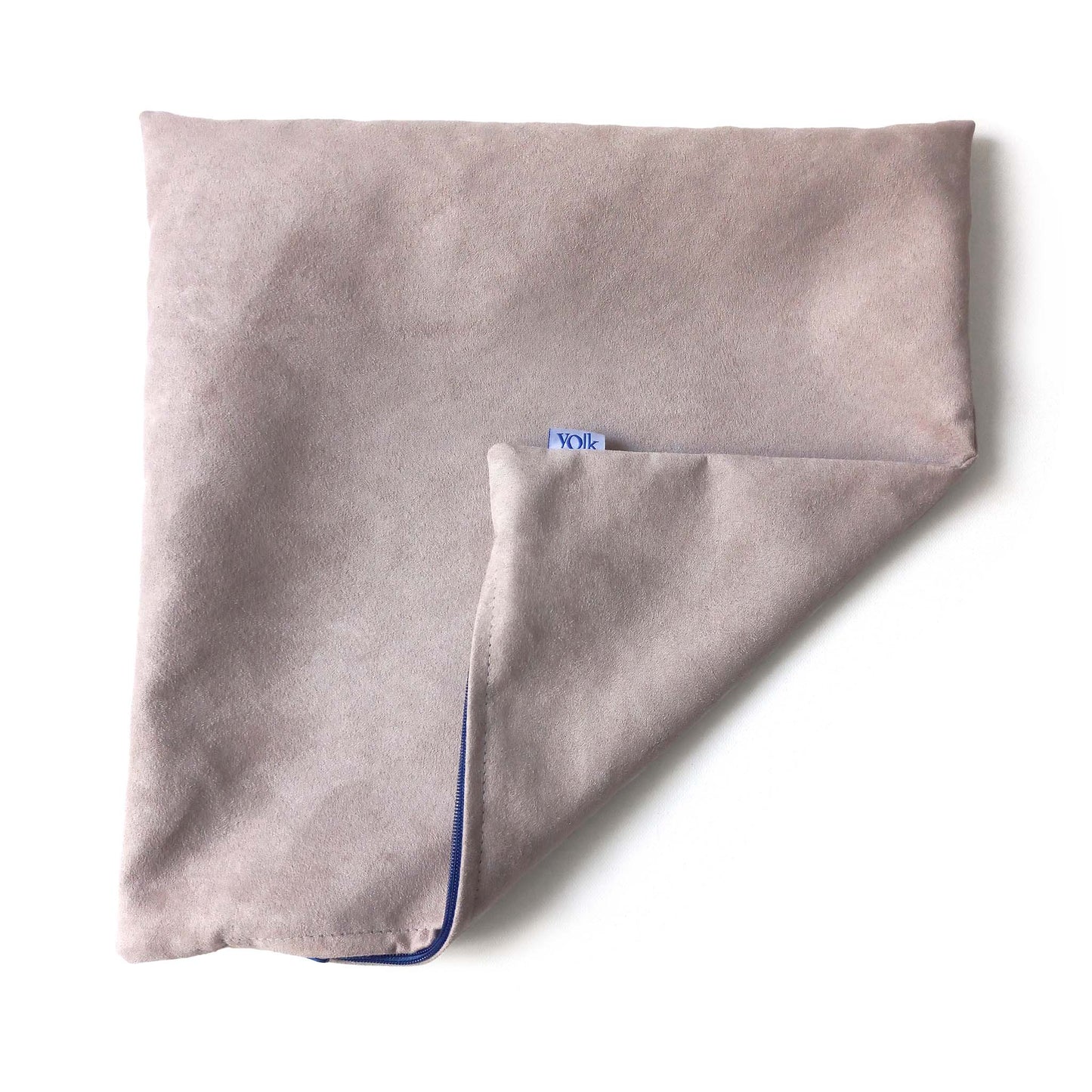 Pale grey decorative cushion cover
