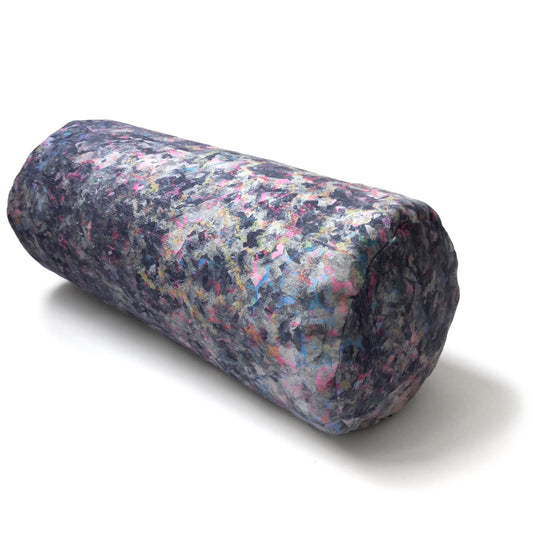 Printed decorative bolster cushion