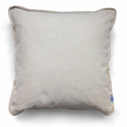 Cream colour decorative cushion