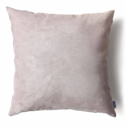 Pale grey decorative cushion